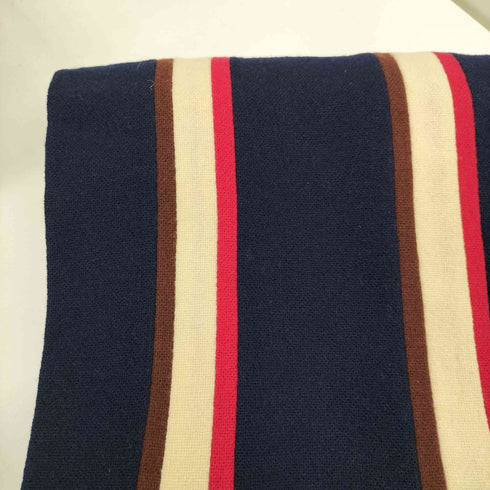 Ede and Ravenscroft MADE IN ENGLAMD PURE WOOL 英国製 ピュア ウール ストライプ スクール マフラー メンズ
