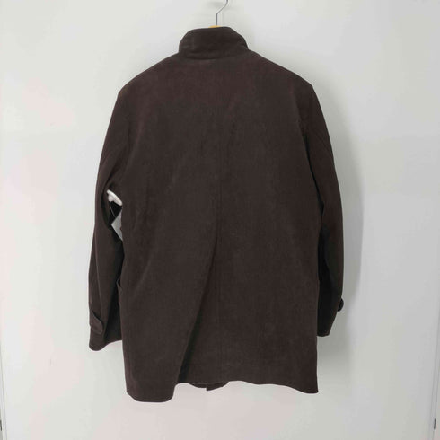 ベルモーレ BELLUMORE スタドカラー 比翼ショートコート メンズ JPN:M