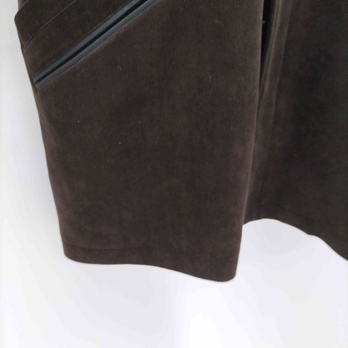 ベルモーレ BELLUMORE スタドカラー 比翼ショートコート メンズ JPN:M