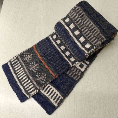 モンベル mont bell 総柄 マフラー メンズ