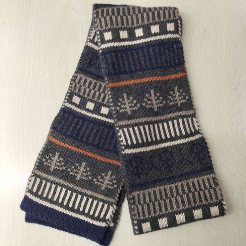 モンベル mont bell 総柄 マフラー メンズ