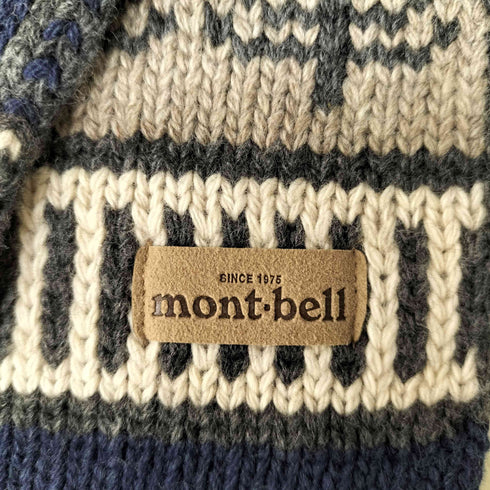 モンベル mont bell 総柄 マフラー メンズ