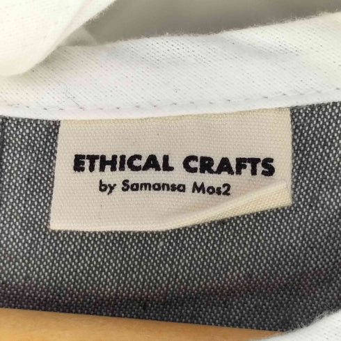 サマンサモスモス samansa Mos2 ETHICAL CRAFTS リサイクルコットン刺繍ワンピース レディース FREE