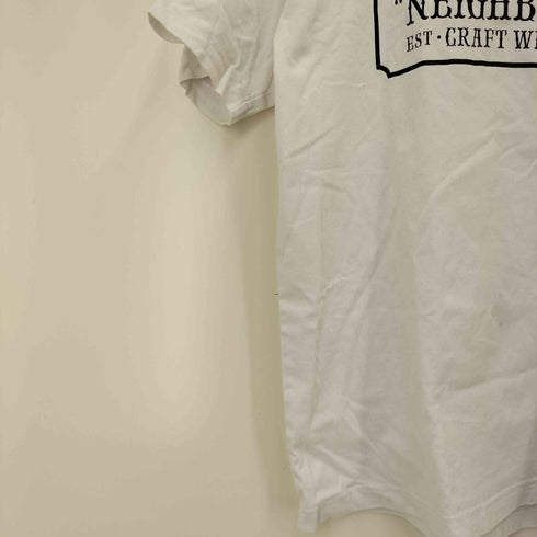 ネイバーフッド NEIGHBORHOOD フロントプリント クルーネックTシャツ メンズ JPN:M