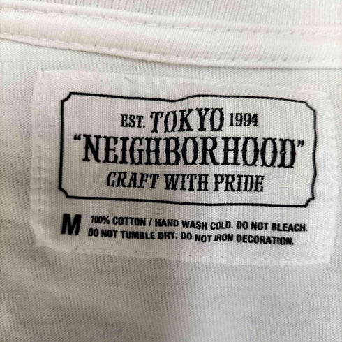 ネイバーフッド NEIGHBORHOOD フロントプリント クルーネックTシャツ メンズ JPN:M