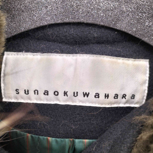 スナオクワハラ sunaokuwahara チャイニーズラクーン ダッフルコート レディース JPN:M