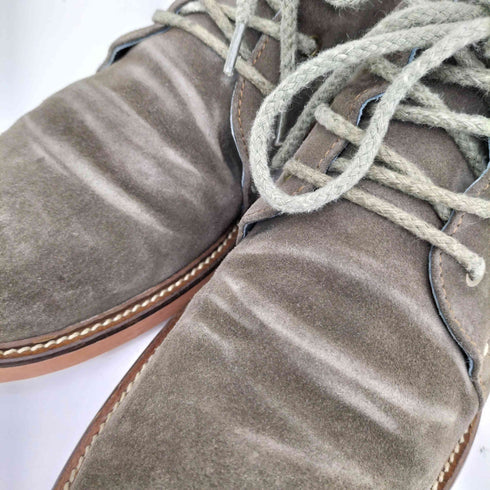 アンラインバイアルフレッドバニスター Unline by alfredoBANNISTER ヌバックチャッカーブーツ メンズ 42