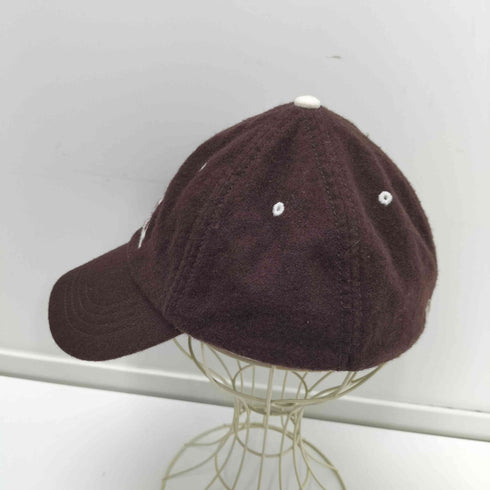 ラグビーラルフローレン Rugby Ralph Lauren ロゴ エンブレム 刺繍 ウール レーヨン 6パネル キャップ メンズ M