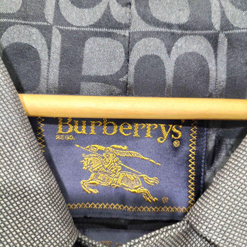 バーバリーズ BURBERRYS 90S PRESTGE COLLECTION プレステージコレクション ウールシルク混 ステンカラーコート メンズ