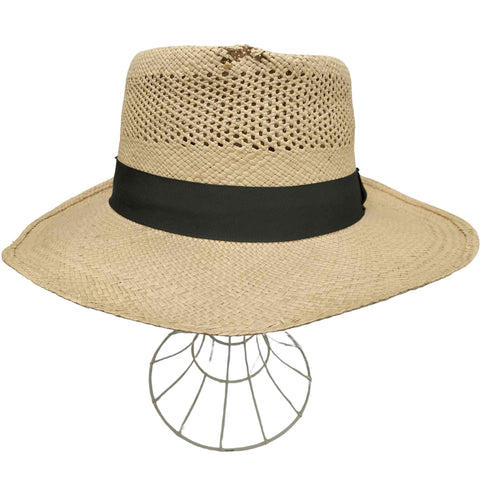 ブルックスブラザーズ BROOKS BROTHERS MADE IN ITALY イタリア製 ストロー ハット 麦わら 帽子 メンズ L