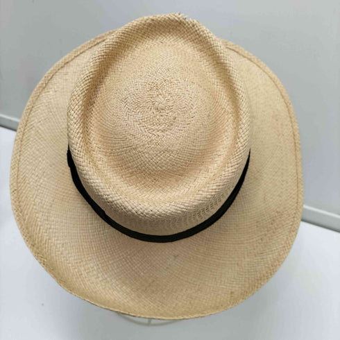 ブルックスブラザーズ BROOKS BROTHERS MADE IN ITALY イタリア製 ストロー ハット 麦わら 帽子 メンズ L