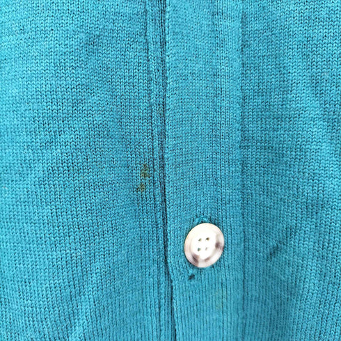 バーバリーズ BURBERRYS 刺繍ウールニットベスト メンズ L