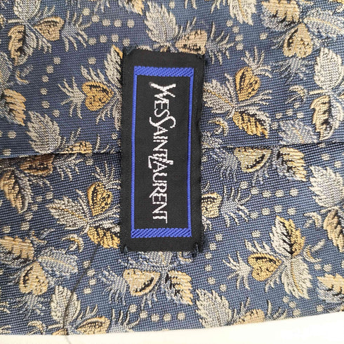 イヴサンローラン Yves Saint Laurent 総柄 ネクタイ メンズ