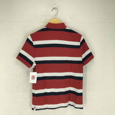 トミーヒルフィガー TOMMY HILFIGER ワンポイント刺繍鹿の子ポロシャツ メンズ S