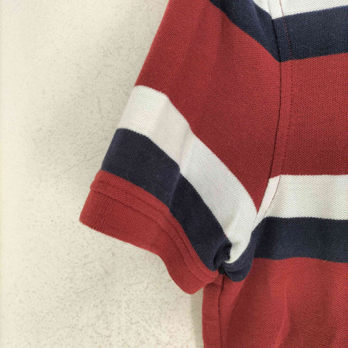 トミーヒルフィガー TOMMY HILFIGER ワンポイント刺繍鹿の子ポロシャツ メンズ S