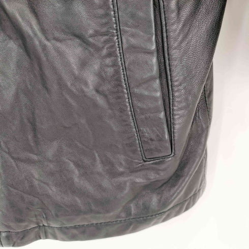 ラムレザー ハーフコート メンズ JPN:M