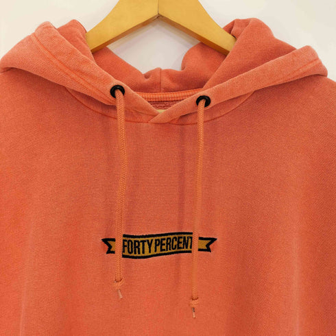 FORTY PERCENTS AGAINST RIGHTS 製品加工 刺繍 プルオーバーパーカー メンズ JPN:L
