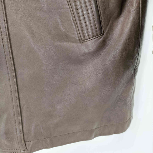 ラムスキン ハーフコート メンズ JPN:M