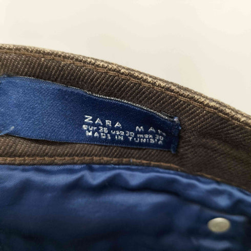 ザラマン ZARA MAN コーティング ストレートデニム メンズ 30