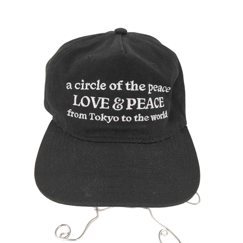 a circle of the peace 5パネル 刺繍ロゴキャップ メンズ