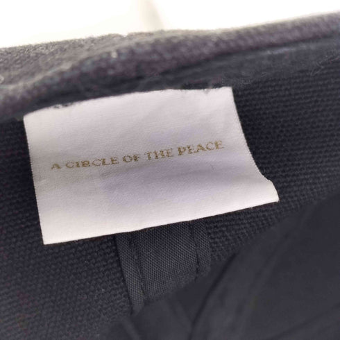 a circle of the peace 5パネル 刺繍ロゴキャップ メンズ