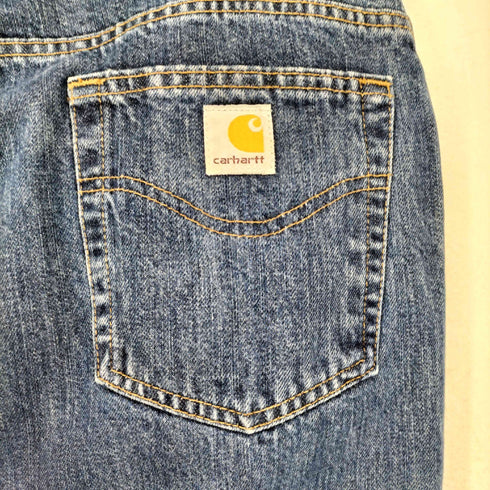 カーハート Carhartt USA製 バギーシルエットジッパーフライデニムパンツ メンズ 14×34