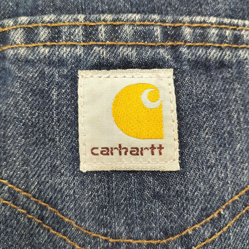 カーハート Carhartt USA製 バギーシルエットジッパーフライデニムパンツ メンズ 14×34
