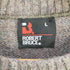 ロバートブルース ROBERT BRUCE フロントプリント メランジニット メンズ import:L