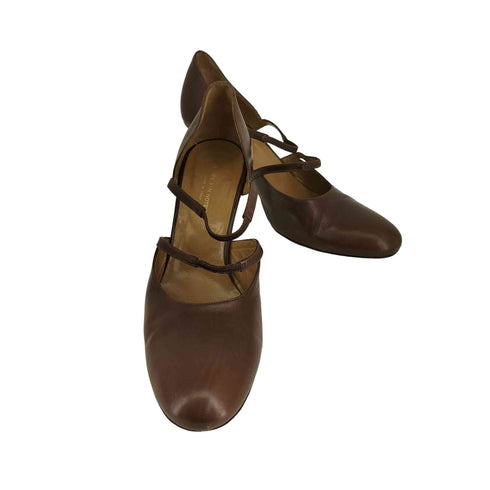 ドリスヴァンノッテン DRIES VAN NOTEN レザーストラップパンプス レディース JPN:38