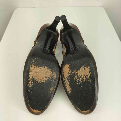 ドリスヴァンノッテン DRIES VAN NOTEN レザーストラップパンプス レディース JPN:38