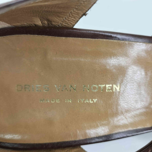 ドリスヴァンノッテン DRIES VAN NOTEN レザーストラップパンプス レディース JPN:38