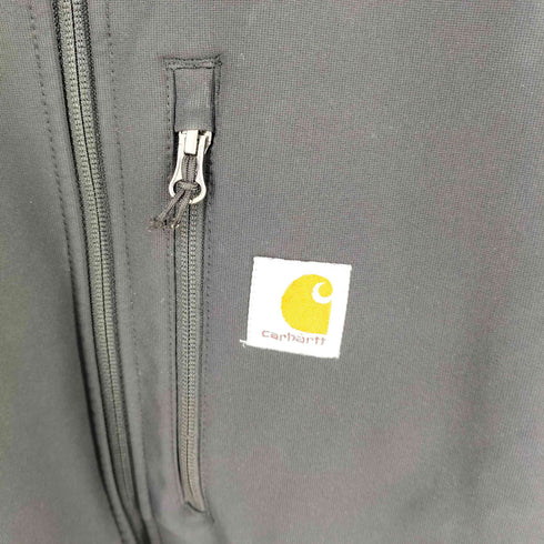 カーハート Carhartt Rain Defender Relaxed Fit Heavyweight Softshell Jacket 裏地フリース ジップアップジャケット メンズ import:L