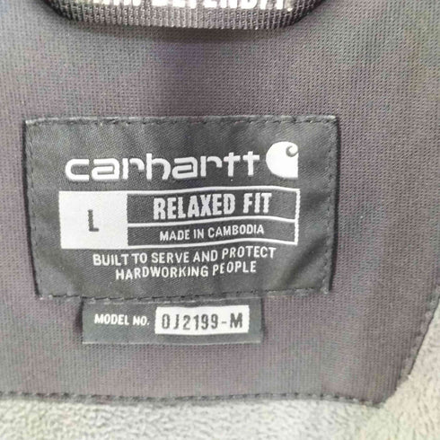 カーハート Carhartt Rain Defender Relaxed Fit Heavyweight Softshell Jacket 裏地フリース ジップアップジャケット メンズ import:L