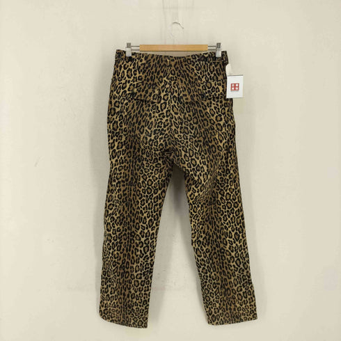 ワコマリア WACKO MARIA レオパード柄 ボタンフライパンツ メンズ S