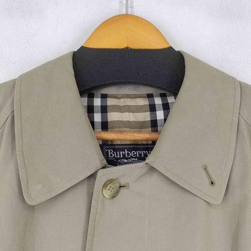 バーバリーズ BURBERRYS 裏地ノバチェック ステンカラーコート メンズ