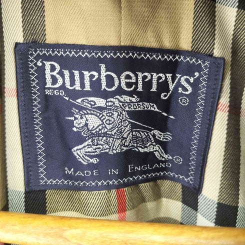 バーバリーズ BURBERRYS 裏地ノバチェック ステンカラーコート メンズ
