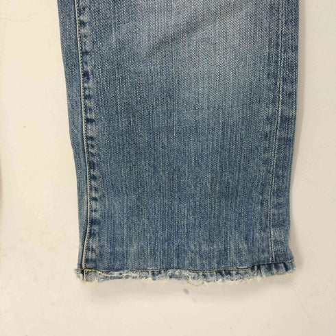 ゲス GUESS ダメージ加工 ローライズ フレア デニムパンツ Y2K レディース US:26-27