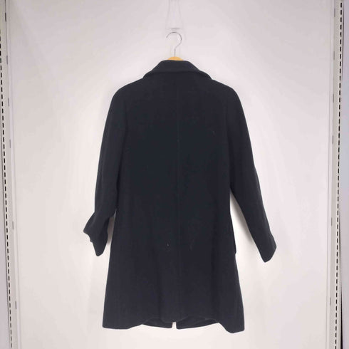 バーバリーブルーレーベル BURBERRY BLUE LABEL メルトンウール ナイロン チェスターコート レディース EUR:38
