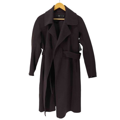 ユニクロプラスジェイ UNIQLO+J カシミヤブレンドラップロングコート レディース JPN:S