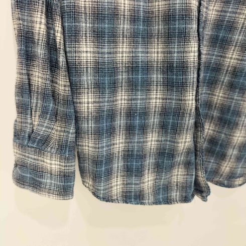 セントジョンズベイ STJOHNS BAY 00S オンブレチェック ロングスリーブボタンダウンシャツ メンズ import:S