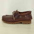 ティンバーランド Timberland AUTHENTIC HANDSEWN BOAT SHOES BURGUNDY スリーアイ ボートシューズ バーガンディ メンズ US:9