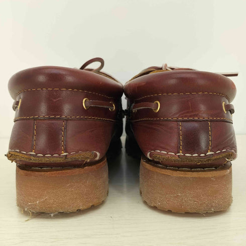 ティンバーランド Timberland AUTHENTIC HANDSEWN BOAT SHOES BURGUNDY スリーアイ ボートシューズ バーガンディ メンズ US:9