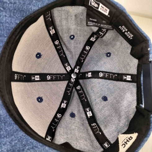 アールエイチシーロンハーマン RHC Ron Herman ロゴ刺繍 デニム 6パネルキャップ メンズ ONE SIZE