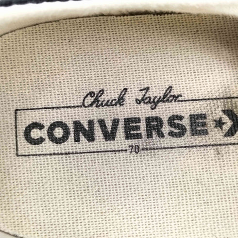 コンバース CONVERSE CT70 BLACK LOW CUT メンズ JPN:28