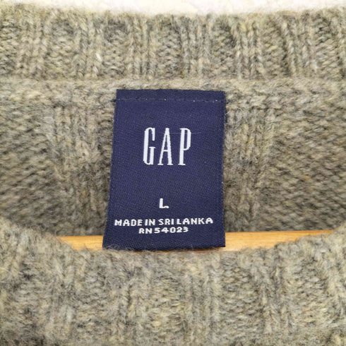 ギャップ Gap 00S クルーネックニット メンズ JPN:L
