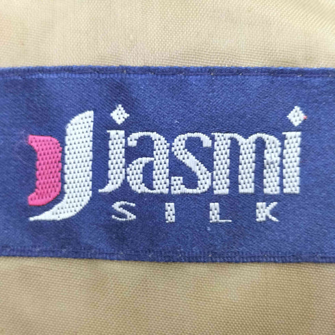 jasmi 90s フラップ ヨークシルク ブルゾン メンズ