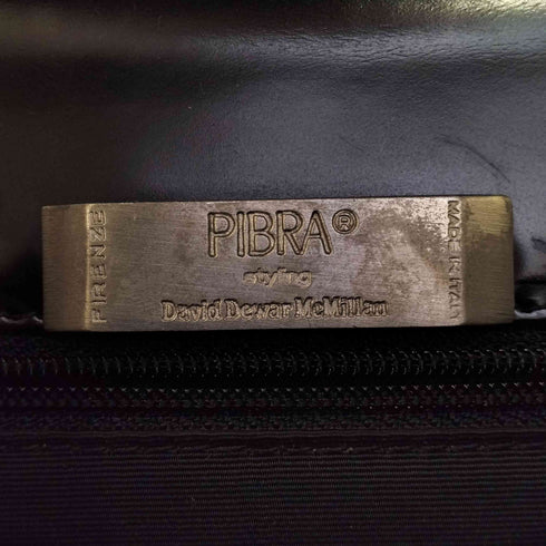 PIBRA styling イタリア製 ダルメシアン柄 ハラコ ショルダーバッグ レディース