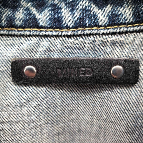 マインデニム MINEDENIM 22AW 3rd型 ダメージ ペンキ加工 デニムジャケット メンズ JPN:3