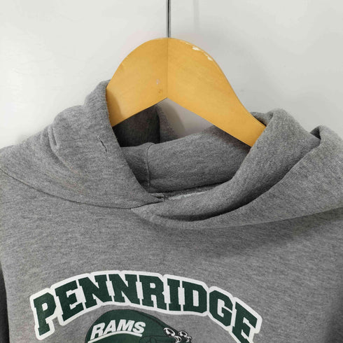 ラッセルアスレチック RUSSELL ATHLETIC メキシコ製 カレッジロゴプリント プルオーバーパーカー メンズ import:L