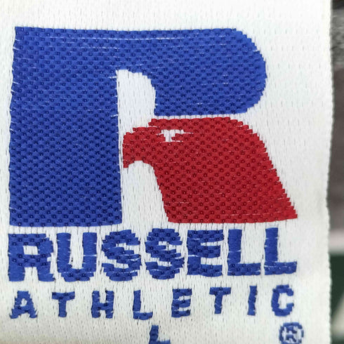 ラッセルアスレチック RUSSELL ATHLETIC メキシコ製 カレッジロゴプリント プルオーバーパーカー メンズ import:L